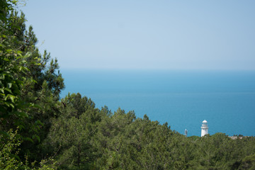 Retro style and a little vacation. Black Sea.