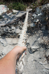 Hobbies and sports. To climb a mountain. Summer and active rest.