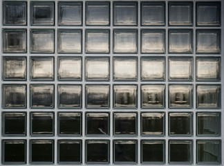 carreau verre carreau de verre mur transparent carré cube lumière construction