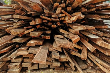 pile of wood