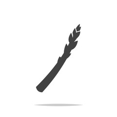 Asparagus icon vector isolated illustration