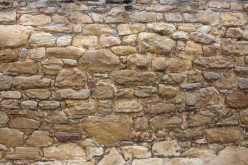 Background – Stone wall with square shaped stones
