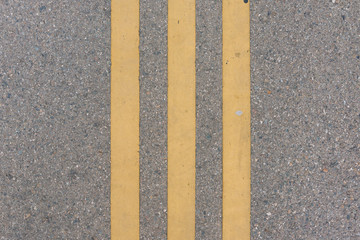 Lines on the road Pedestrian pathway Road marking straight lines.
