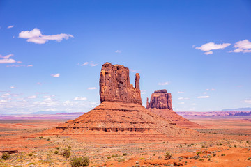 Monument Valley Tribal Park in the Arizona-Utah border, USA