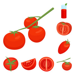 Isolated object of organic and food logo. Set of organic and diet stock vector illustration.