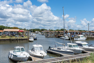 ANDERNOS (Bassin d'Arcachon, France), le port ostréicole