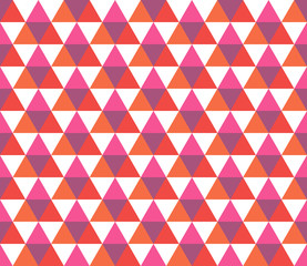 Fototapeta na wymiar Seamless geometric pattern. Seamless abstract triangle geometrical background. Infinity geometric pattern. Vector illustration.