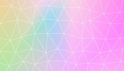 Decorative background with triangles. Modern design for you business, project. Vector illustration. Creative gradient color.