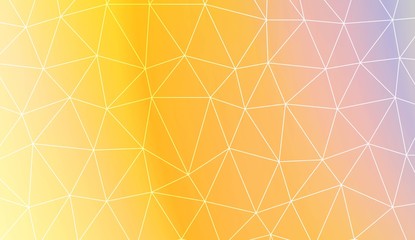 Template background with curved line. Polygonal pattern with triangles style. Decorative design for your idea. Vector illustration. Creative gradient color.