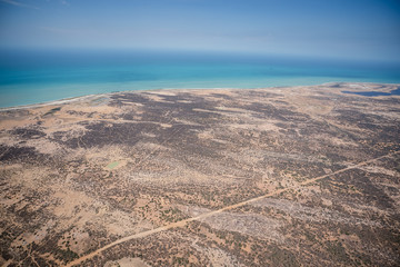 Vista Aerea de la Guajira Colombia