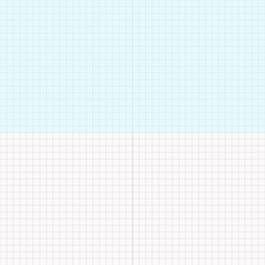 Vector simple graph paper seamless background. Abstract blueprint paper illustration