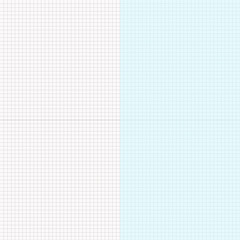 Vector simple graph paper seamless background. Abstract blueprint paper illustration