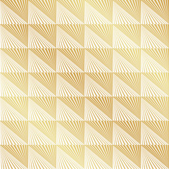 Abstract Seamless Gold Art Deco Vector Pattern Texture Background