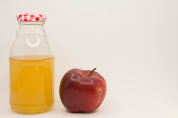 Vinegar made from fermented apples fresh.