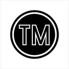 TM Trademark Symbol Icon, Tm Symbol, Unregistered Trademark Symbol Icon