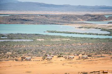 Vista Aerea de la Guajira Colombia