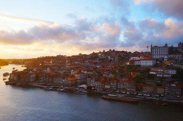 Fototapeta na wymiar River Douro in Porto ,Portugal