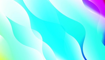 Geometric Pattern With Lines, Wave. For Your Design Wallpapers Presentation. Vector Illustration with Color Gradient.