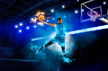 Man basketball player