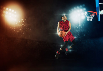 Man basketball player
