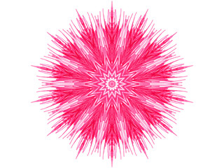 Abstract color pattern shape