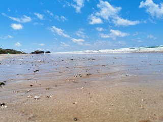 summer sun beach france atlantic bretagne