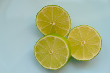 Aromatic, fresh, healthy lime for refreshing summer drinks.