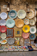 Revello Italian Porcelian Ceramic Wall Plates Display