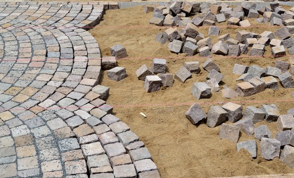 R&eacute;fection de la voirie en pavage