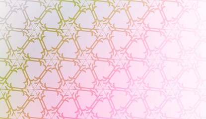 Geometric pattern with pastel color Gradient Color Background Wallpaper. For Your Design Ad, Banner, Cover Page. Vector Illustration.