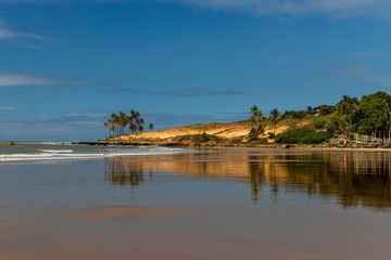 Fototapeta na wymiar landscape beach of Lagoinha, Ceará - Brazil