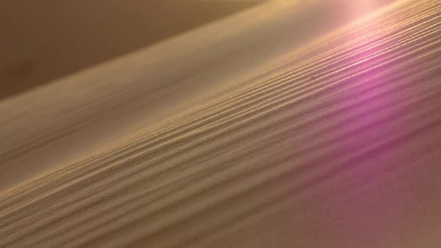 Close up of Erg Chebbi sand dunes