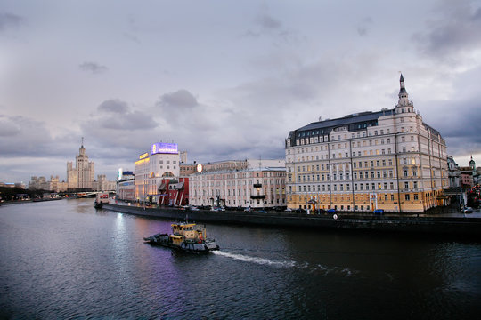 Moscow  river, Hotel Baltschug Kempinski