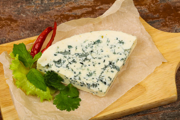 Blue cheese slice