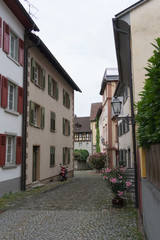 Historische Häuser in der Bregenzer Oberstadt