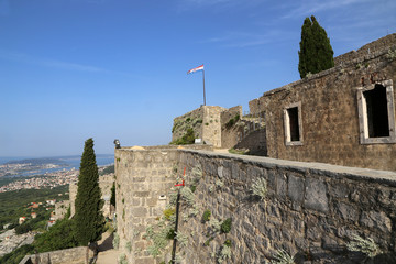 Klis Fortress - medieval fortress near the city of Split