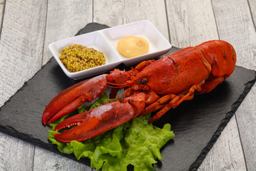 Luxury Lobster with sauce