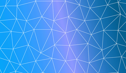 Abstract illustration with an elegant triangles. Template for your banner. Vector illustration. Creative gradient color