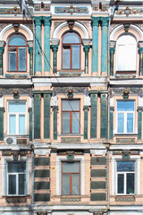 Obraz premium Windows. Ornament. Architecture. Buildings.