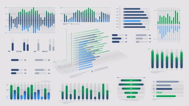 Blue-green animated diagrams on the alpha channel.