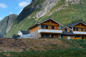 little country is situated among spellbinding landscape of Norwegian nature with high charming mountains and hills