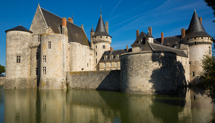 View of Chateau de Sully-sur-Loire