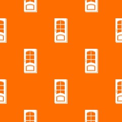 Office door pattern vector orange for any web design best