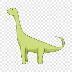 Barapasaurus icon. Cartoon illustration of brachiosaurus vector icon for web