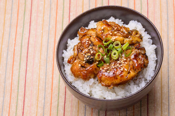 牡蠣のどんぶり