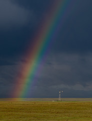 A Beautiful Rainbow on the Plains of Eastern Colorado 