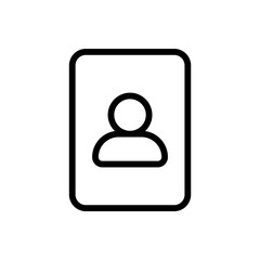 Fototapeta premium Photo, profile icon - Vector. Photo concept vector illustration.