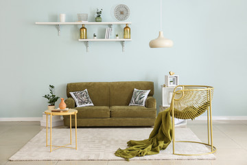 Stylish interior of modern room
