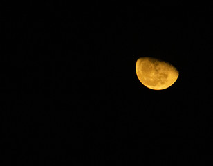 moon burning