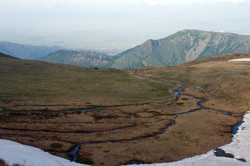 river in the mountains